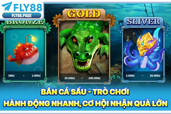 Bắn Cá Sấu - Trò Chơi Hành Động Nhanh, Cơ Hội Nhận Quà Lớn