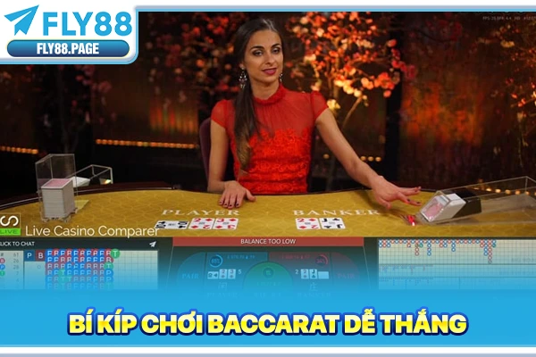 Bí kíp chơi baccarat dễ thắng