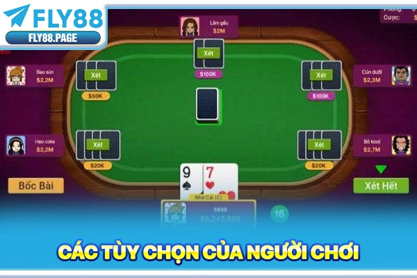 Các tùy chọn của người chơi