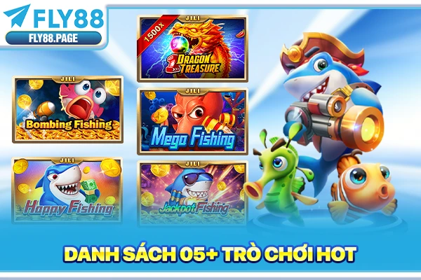 Danh sách 05+ trò chơi hot Danh sách 05+ trò chơi hot