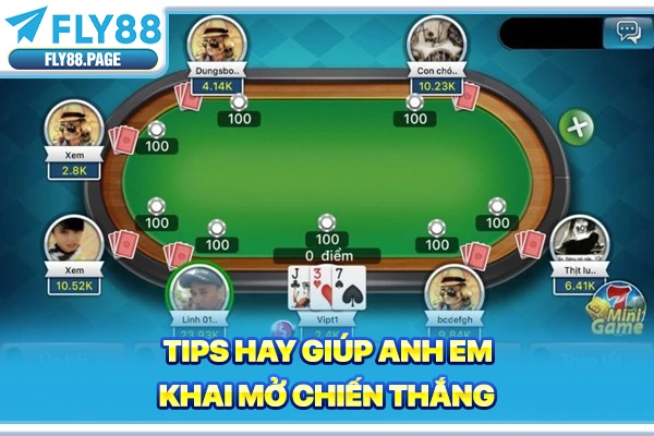 Tips hay giúp anh em khai mở chiến thắng